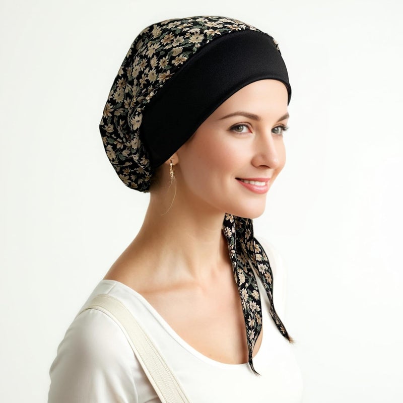 Belleshow Chemo Headwear Turbans for Women, Cancer Head Scarf, Headwear Coverings Caps, Head Wraps for Cancer Patients - Image 3
